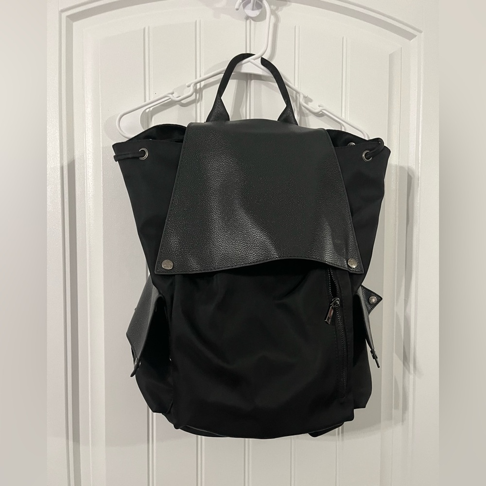 Large Black Back Pack/Purse